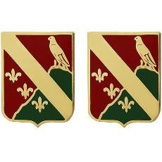 113th Field Artillery Regiment Unit Crest (No Motto)